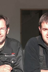 Christian Resch und Hannes Huber